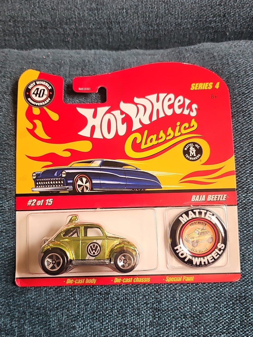 Hot Wheels 40th Anniversary Classics Series 4 Volkswagen Baja Beetle #2 of 15